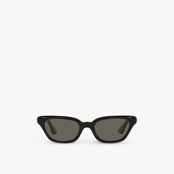 OV5512SU солнцезащитные очки из ацетата в мелкой оправе с затемненными линзами Oliver Peoples, черный