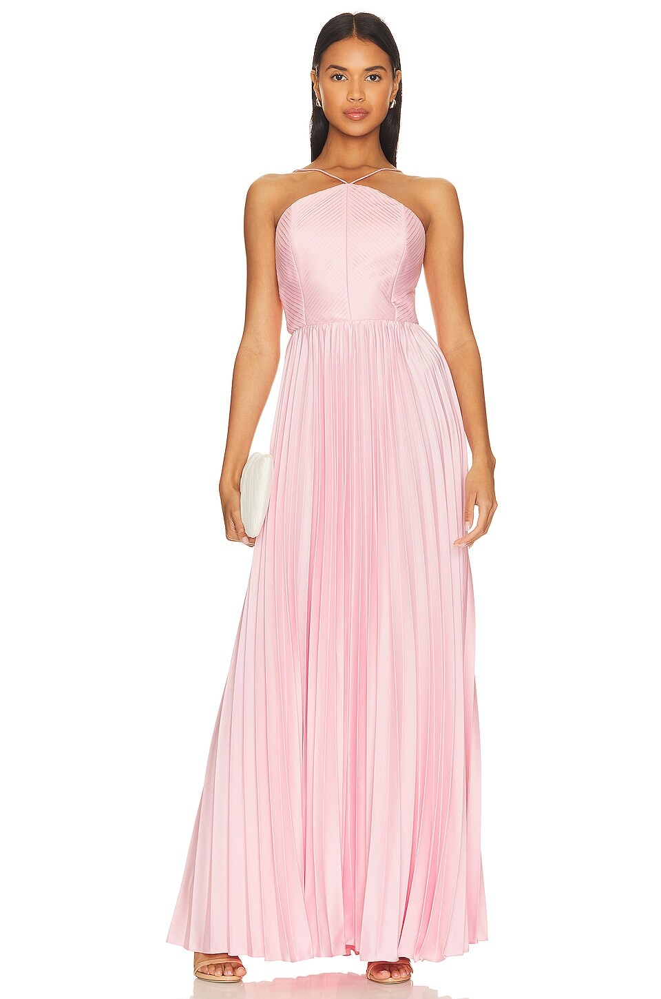 

Платье AMUR Kamari Pleated, цвет Rosewater