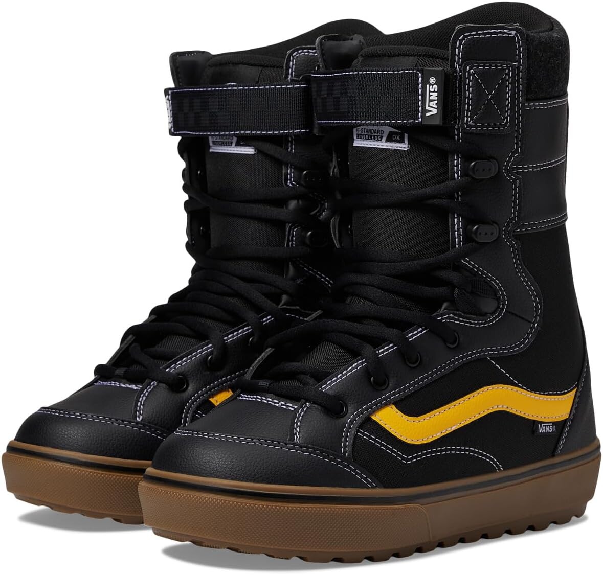 

Ботинки Hi-Standard Linerless DX Vans, цвет Black/Gold