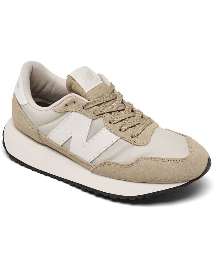 

Женские повседневные кроссовки 237 Finish Line New Balance, цвет Mindful Gray, White