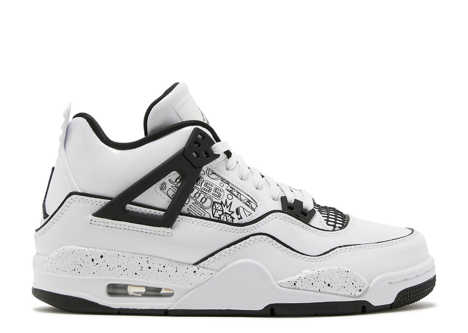 

Кроссовки Air Jordan Air Jordan 4 Retro Gs 'Diy', белый