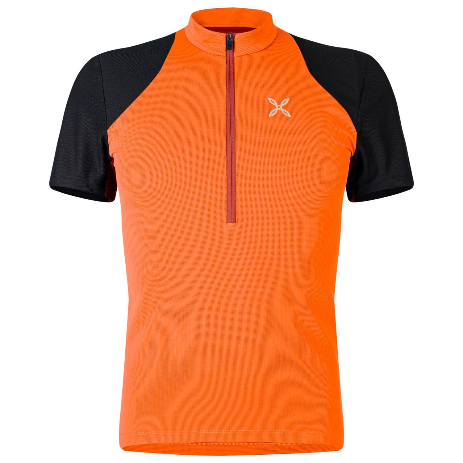 

Функциональная рубашка Montura Neverland Zip T Shirt, цвет Arancio Brillante/Tobacco