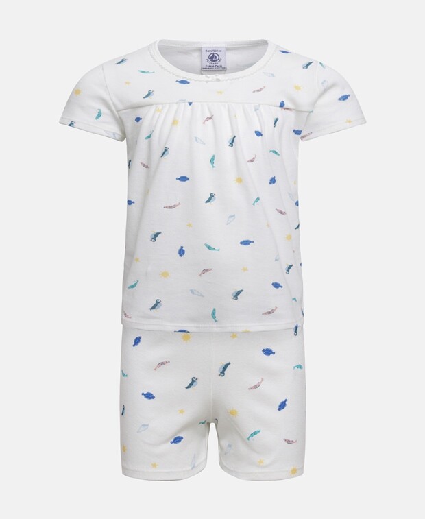 

Пижама Petit Bateau, белый