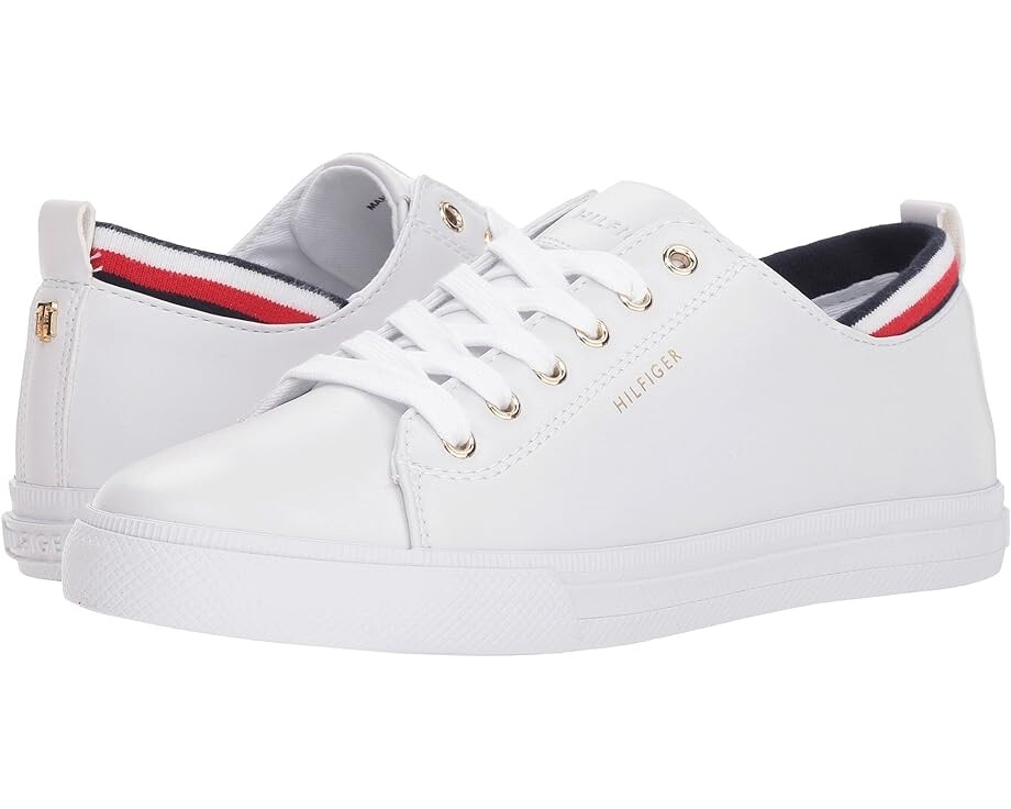 

Кроссовки Tommy Hilfiger Lou, цвет White Leather