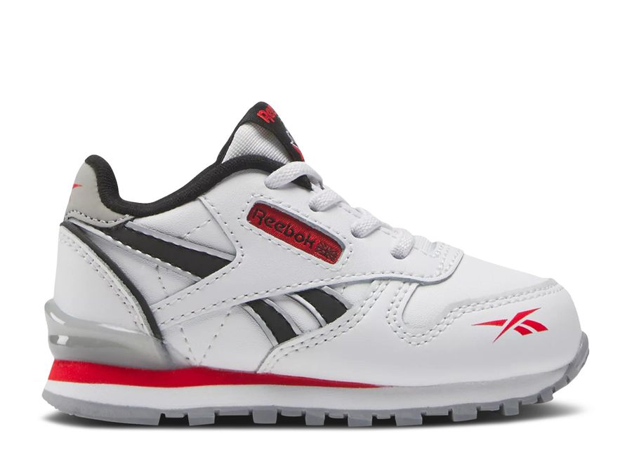 

Кроссовки Reebok Classic Leather Step 'N' Flash Toddler 'White Vector Red', белый