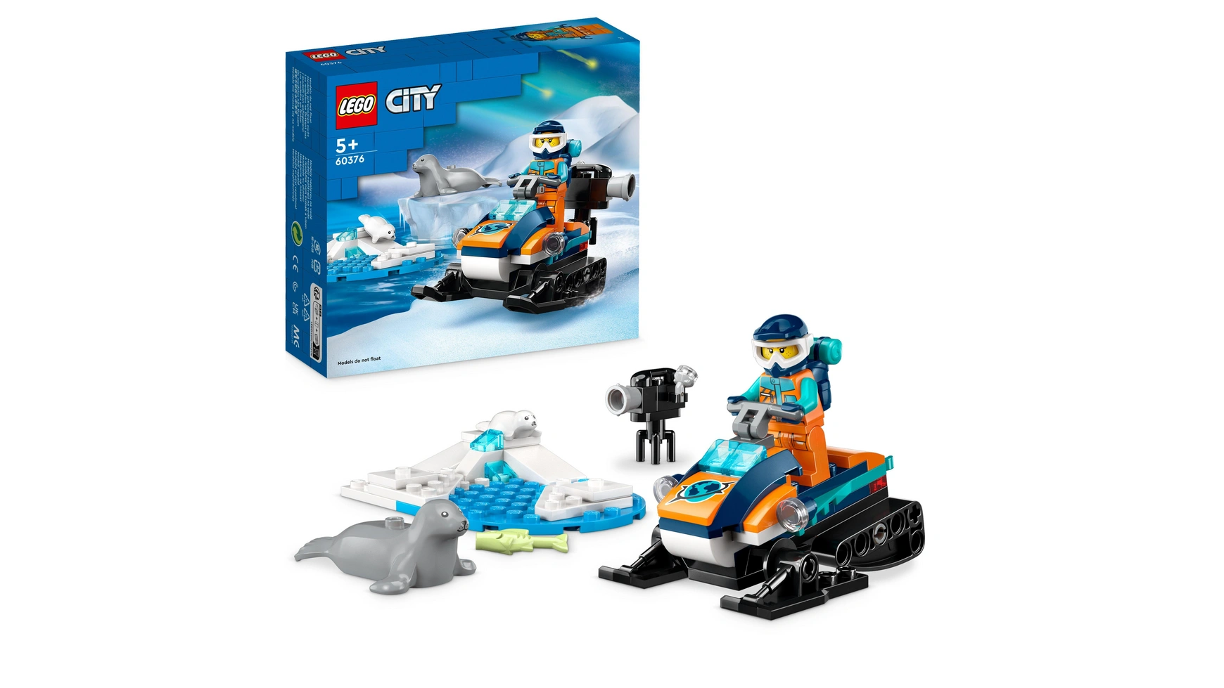игрушечный инструмент игровой набор Lego City Арктический снегоход