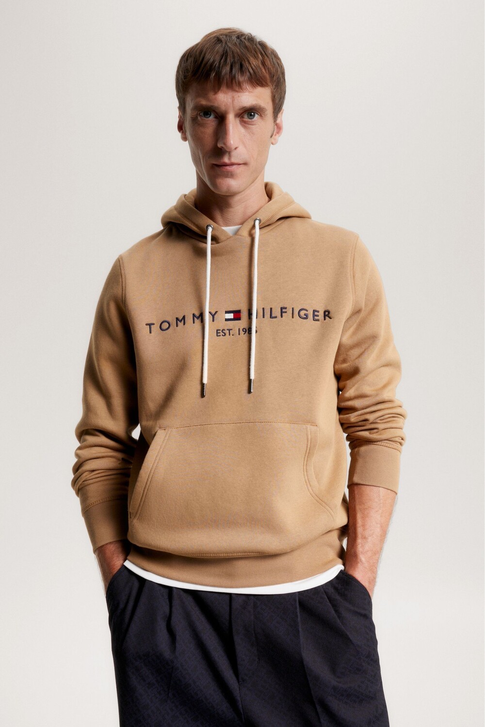 

Толстовка Tommy с логотипом Tommy Hilfiger, бежевый
