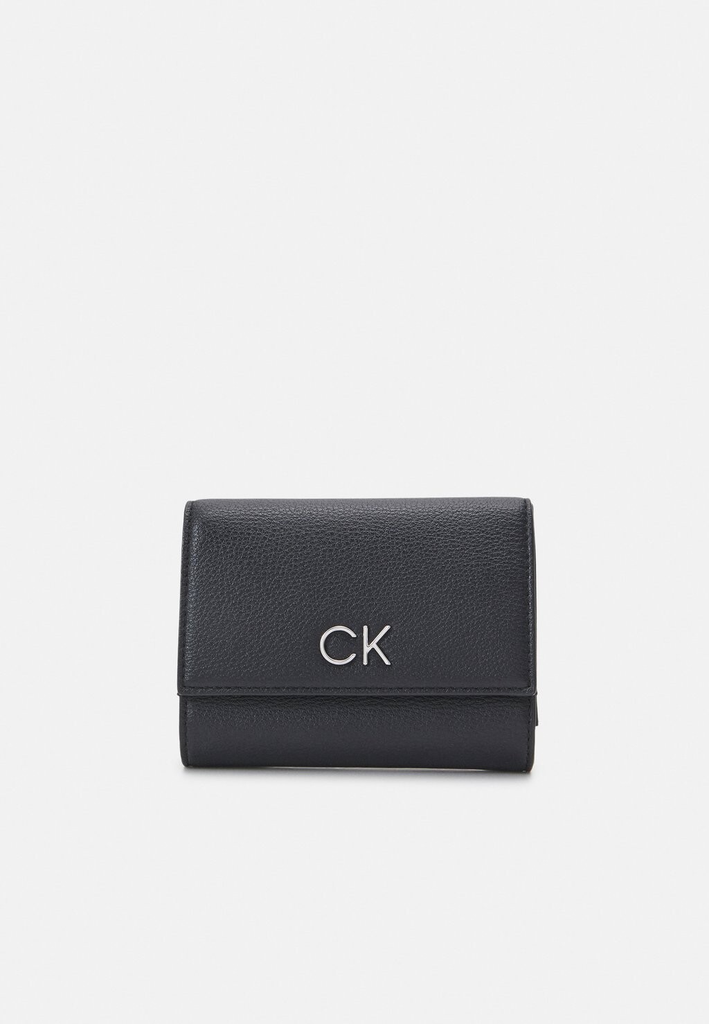 Кошелек DAILY MEDIUM TRIFOLD Calvin Klein, цвет black кошелек mini quilt small trifold calvin klein цвет black