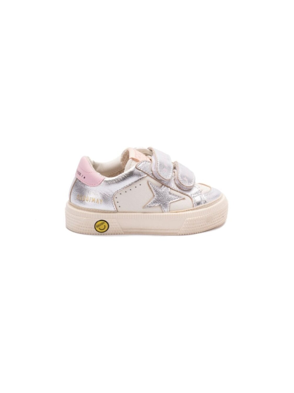 

Golden Goose Kids майские кроссовки, серебристый