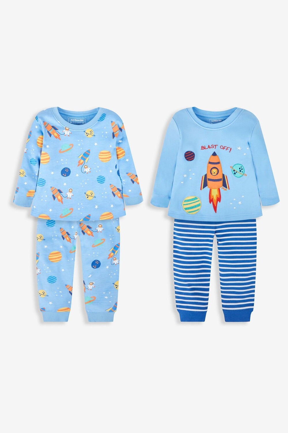 

Комплект из 2 пижам JoJo Maman Bébé с космическим мотивом Jojo Maman Bébé, синий