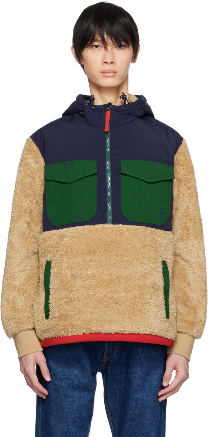 

Разноцветная гибридная толстовка Polo Ralph Lauren