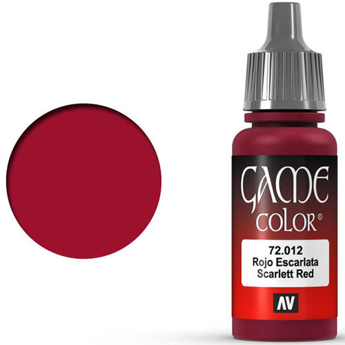 

Миниатюра Vallejo Vallejo Game Color: Scarlet Red (17ml)