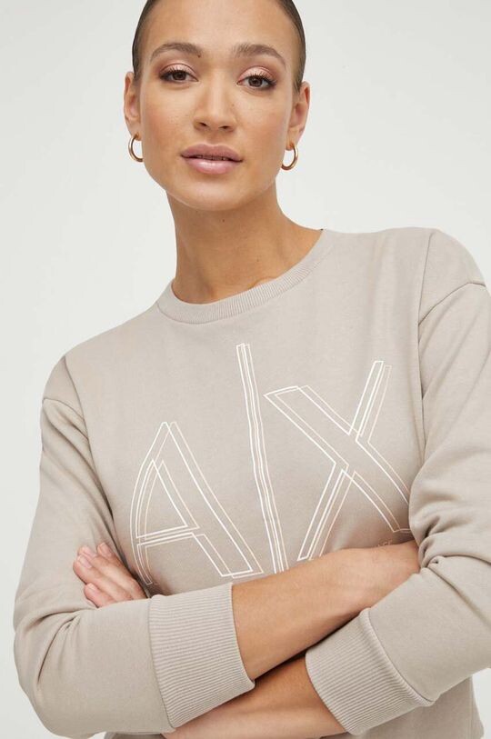 Фуфайка Armani Exchange, бежевый