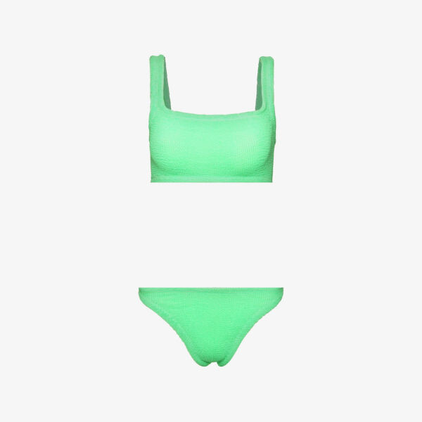 

Бикини Xandra со складками Hunza G, зеленый