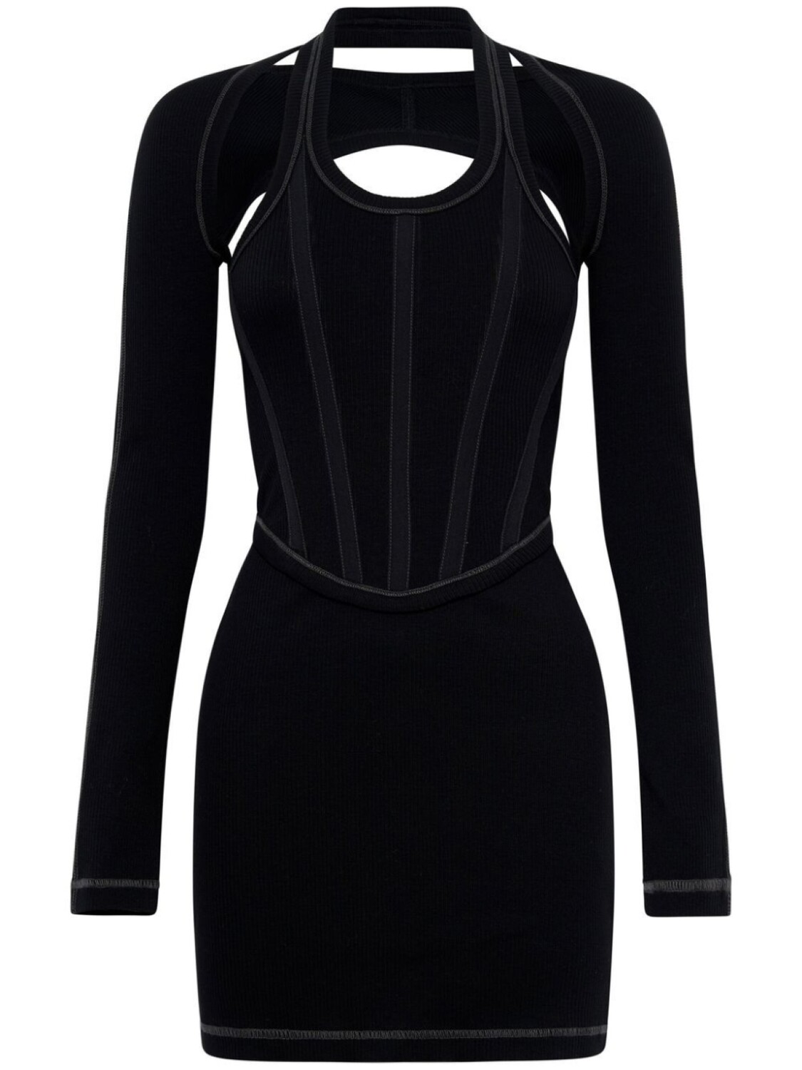 

Платье Modular Corset Dion Lee, черный
