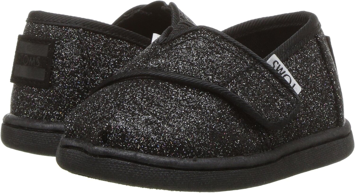 Лоферы Alpargata TOMS, цвет Black Iridescent Glimmer