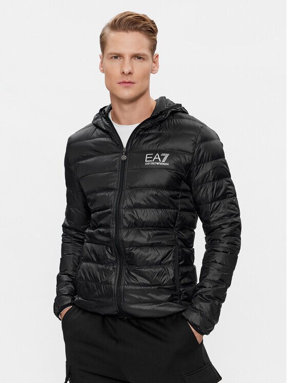 

Переходная куртка стандартного кроя Ea7 Emporio Armani, черный