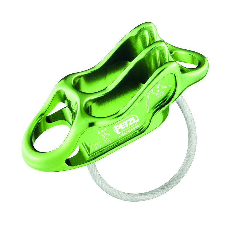 Страховочное устройство Reverso Petzl, зеленый страховочное устройство asap lock petzl