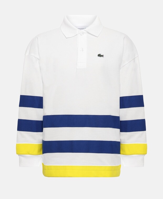 

Рубашка поло с длинными рукавами Lacoste, лаймовый