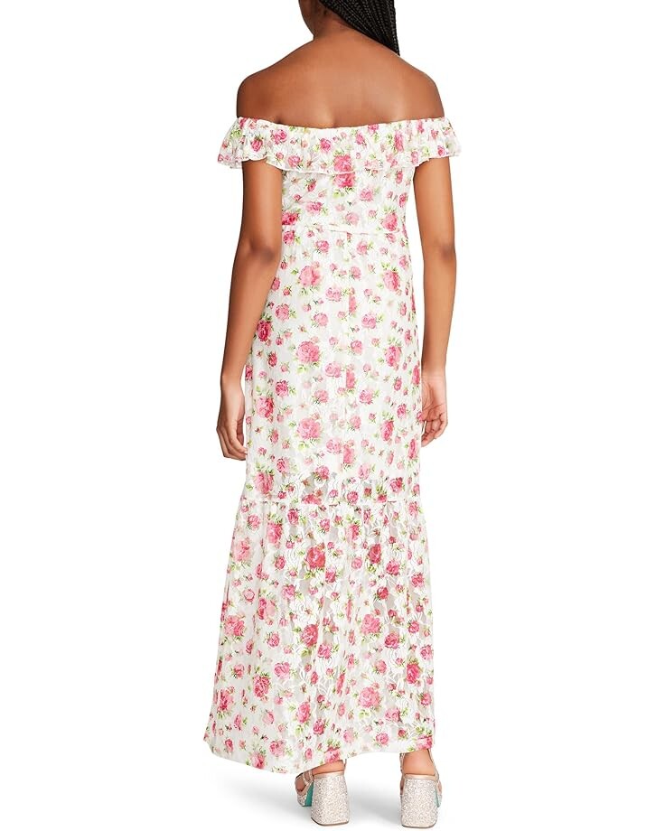 

Платье Betsey Johnson Ariel Maxi Dress, цвет Sonic White