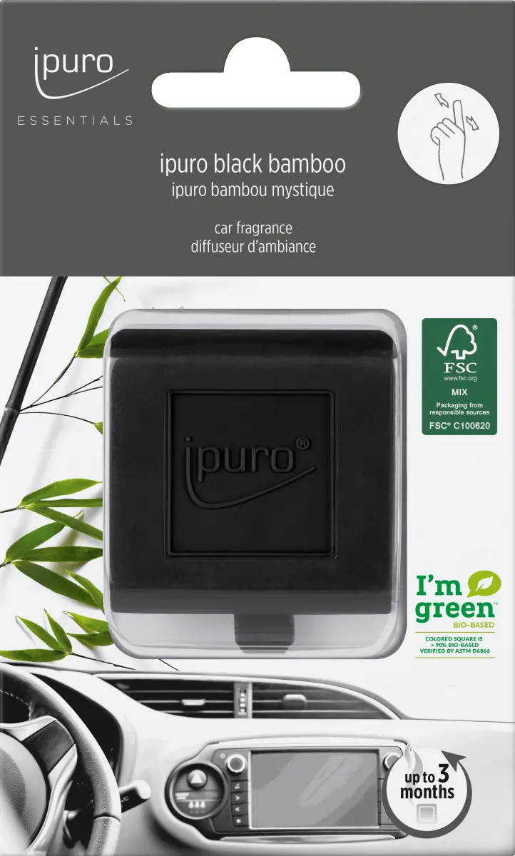 

Освежитель воздуха Car Line Black Bamboo 1 шт. ipuro