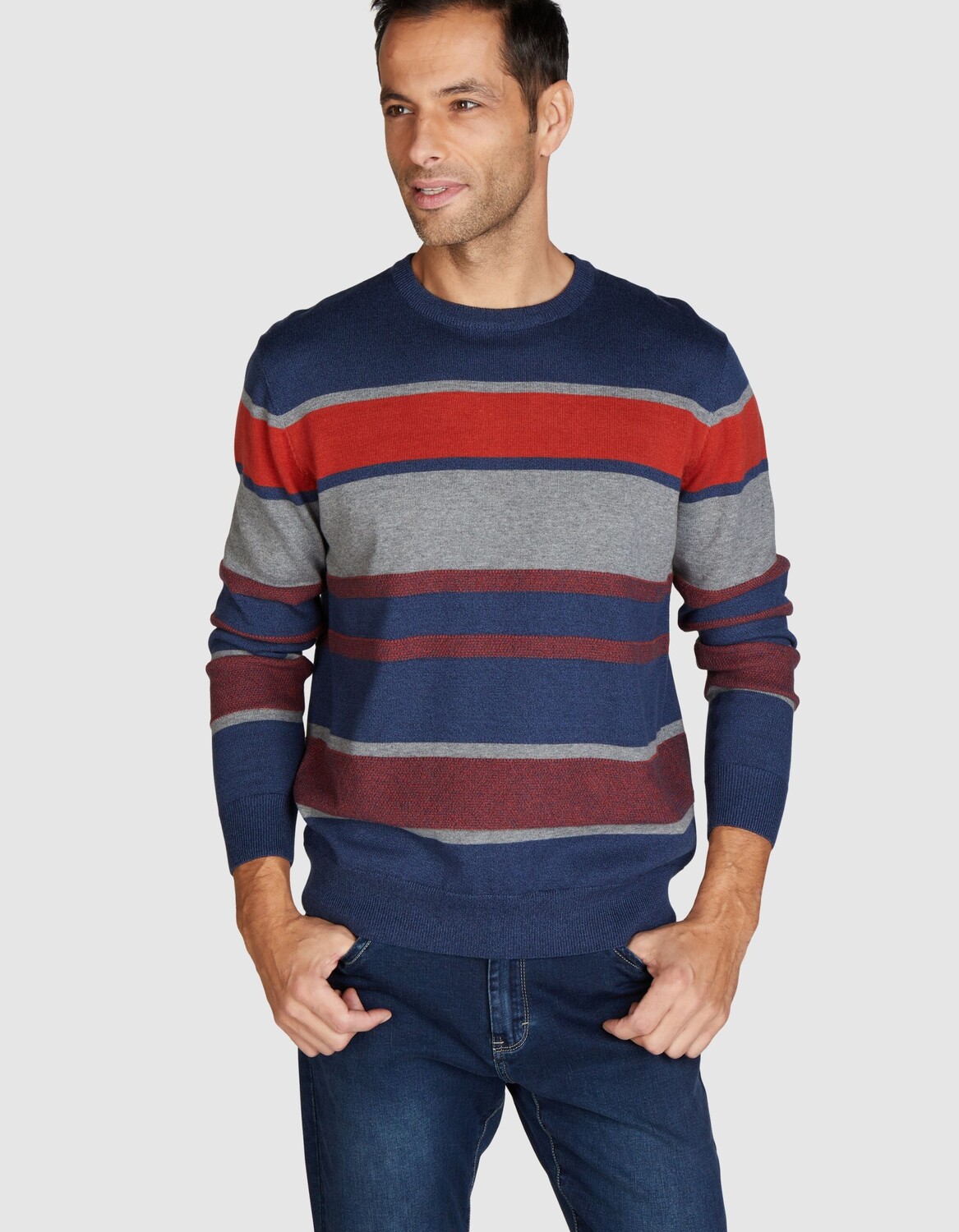 

Пуловер Navigazione, цвет jeans mel./ginger