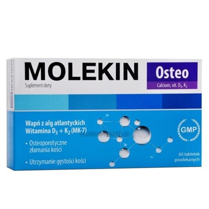 цена Molekin Osteo 60 таблеток для поддержания здоровья костей для женщин старше 50 лет, Zdrovit