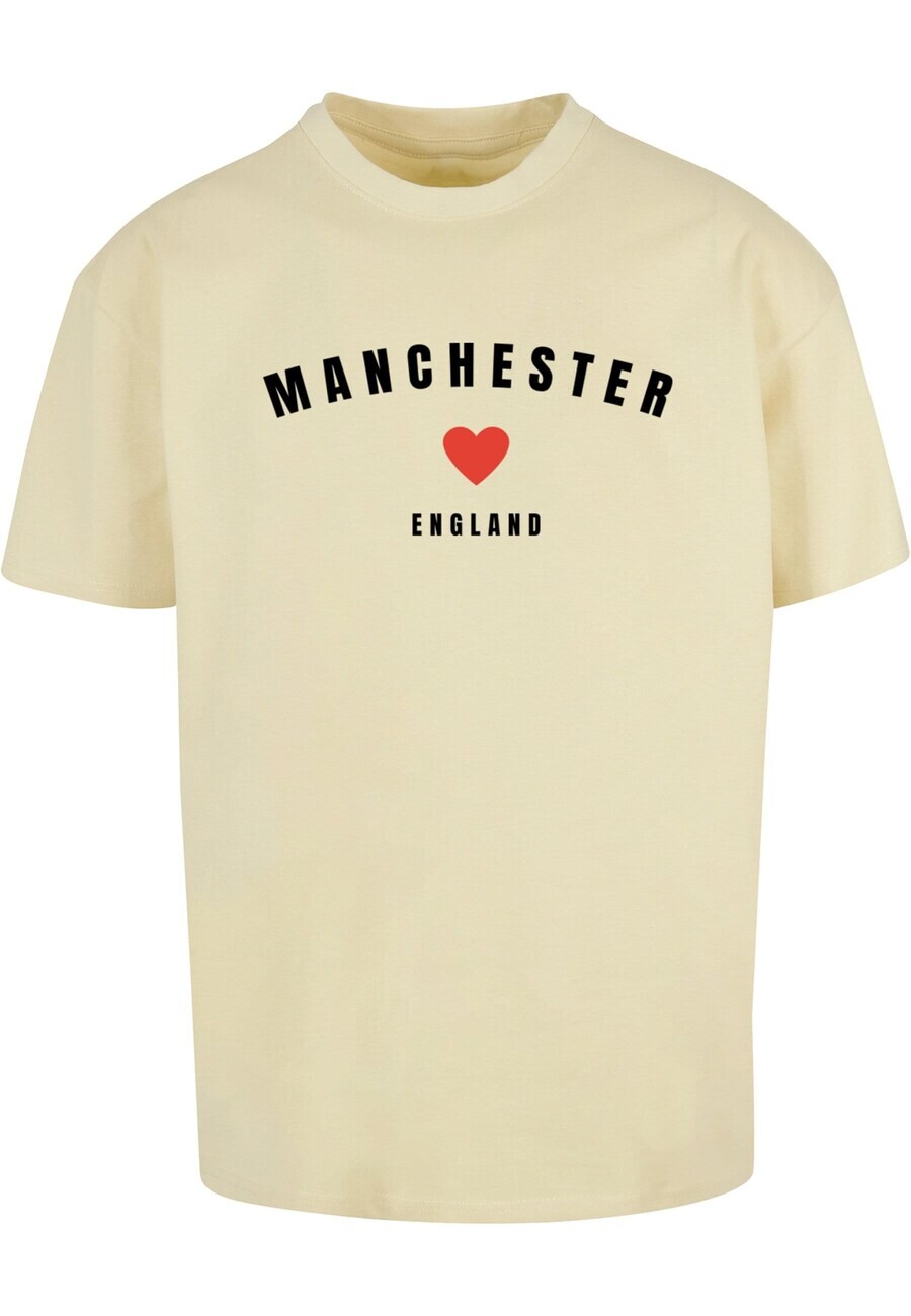 

Футболка Merchcode Manchester, светло-желтый