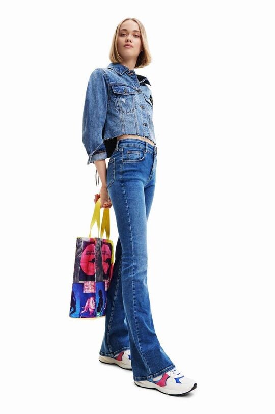 

Джинсы Дезигуаль Desigual, синий