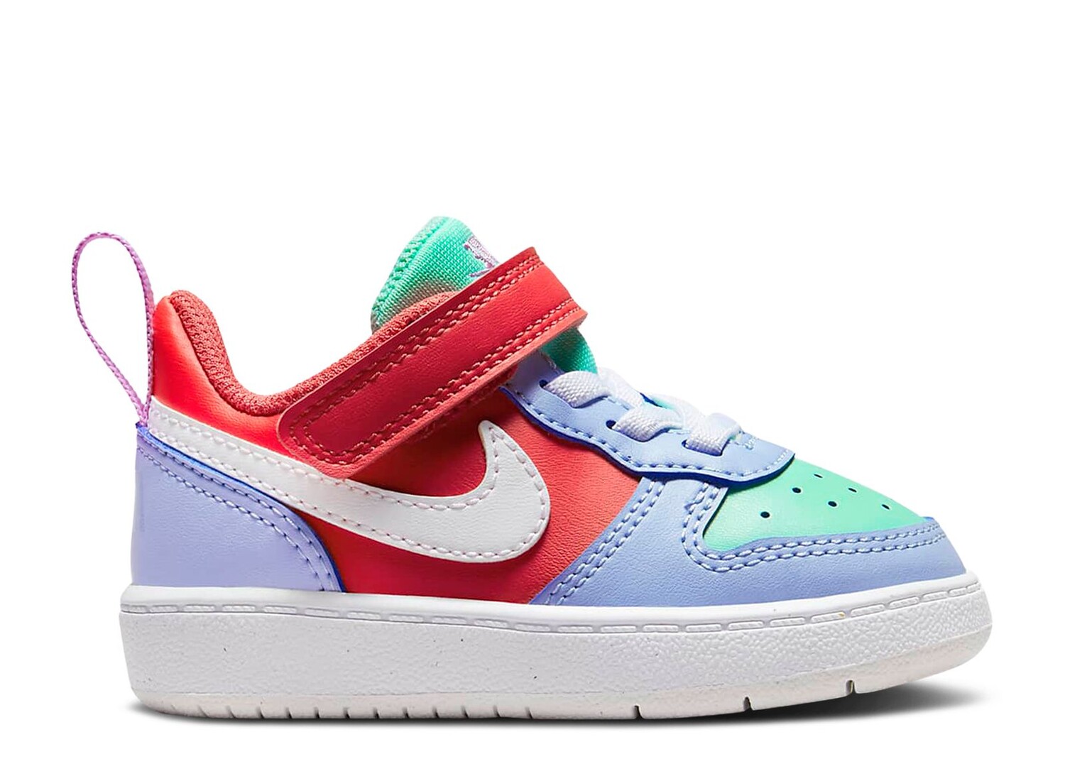 

Кроссовки Nike Court Borough Low Recraft Td 'Cobalt Bliss Track Red', синий