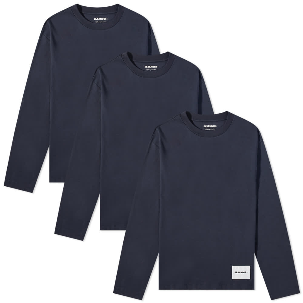 

Футболка с длинными рукавами Jil Sander — набор из 3 штук