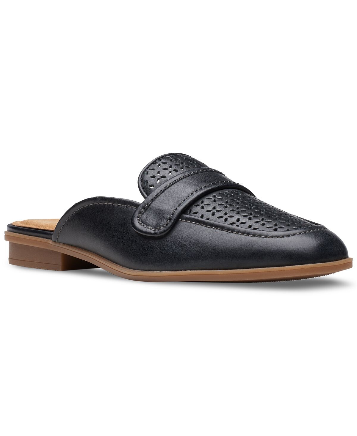 

Женские лоферы без шнуровки Lyrical Rose Clarks, черный