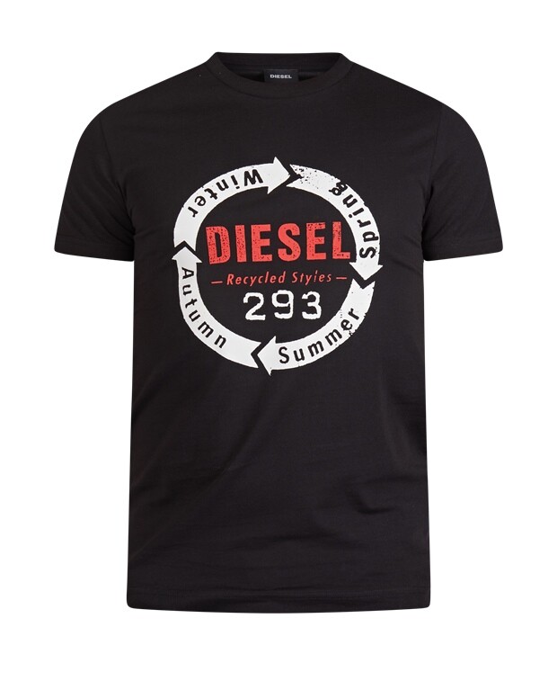 

Футболка Diesel, черный