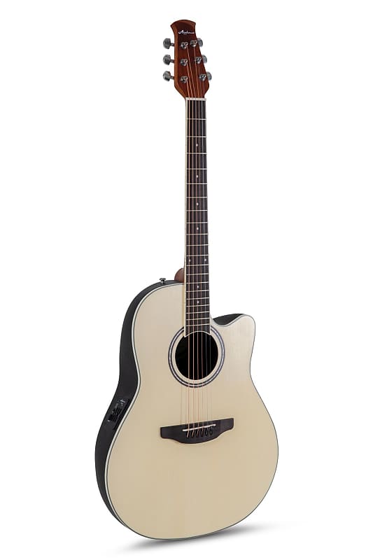 Акустическая гитара Ovation AB24-4S Applause Standard Mid-Depth Mahogany Neck 6-String Acoustic-Electric Guitar w/Bag