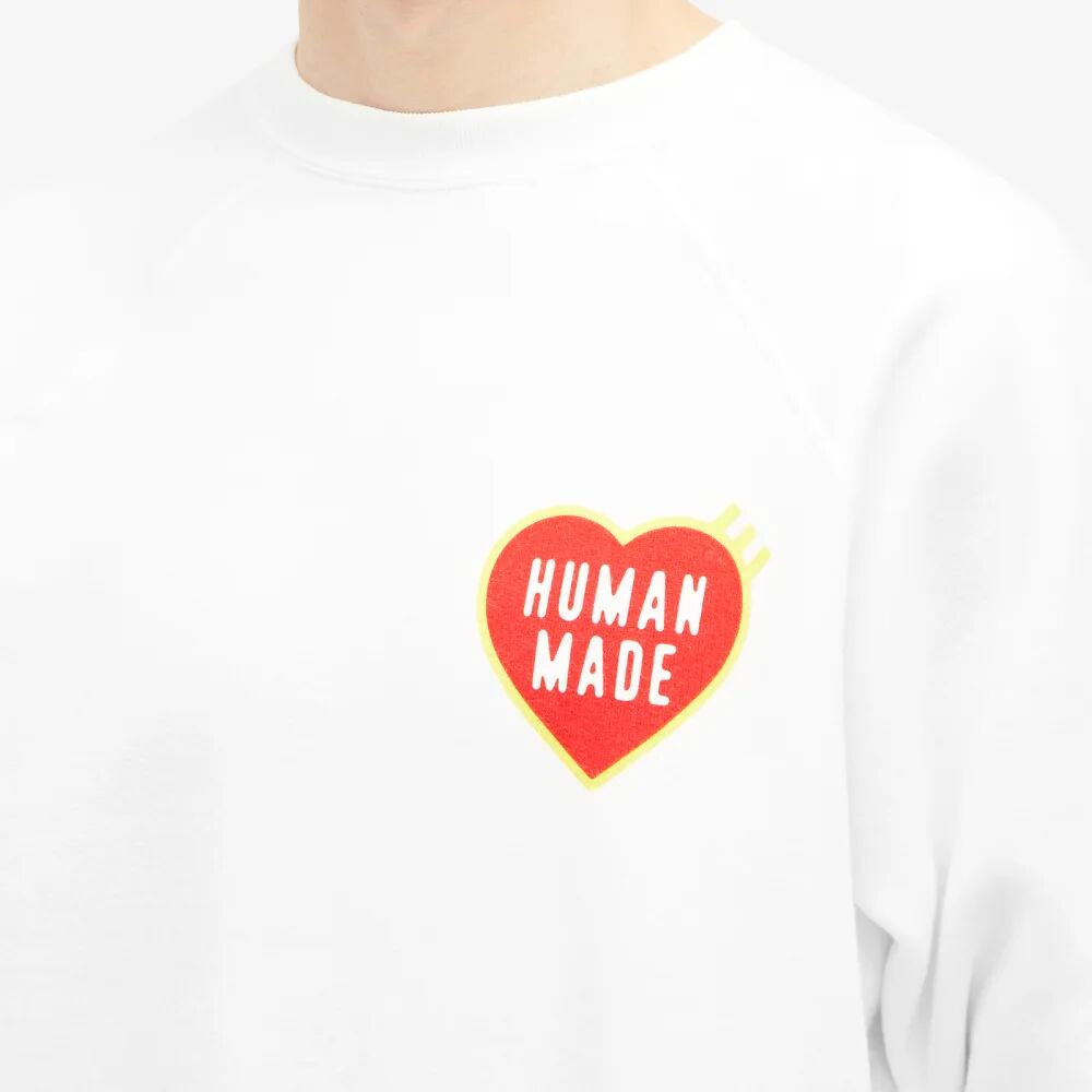 Human Made Толстовка с логотипом heart, белый