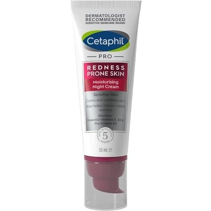 

Pro Night Cream 50 мл увлажняющий крем для чувствительной и склонной к покраснениям кожи с витамином Е, Cetaphil