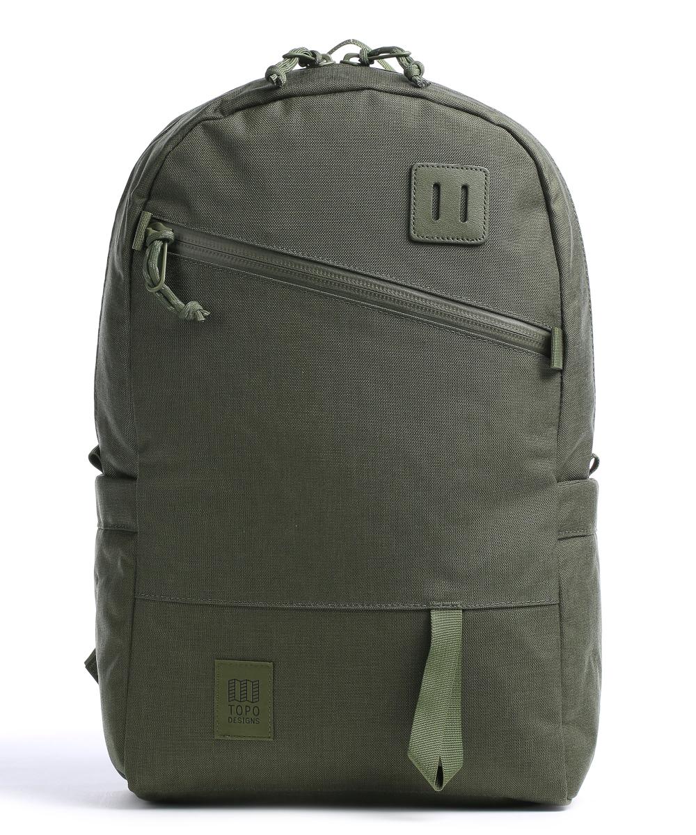 Технический рюкзак из переработанного нейлона Topo Designs, зеленый