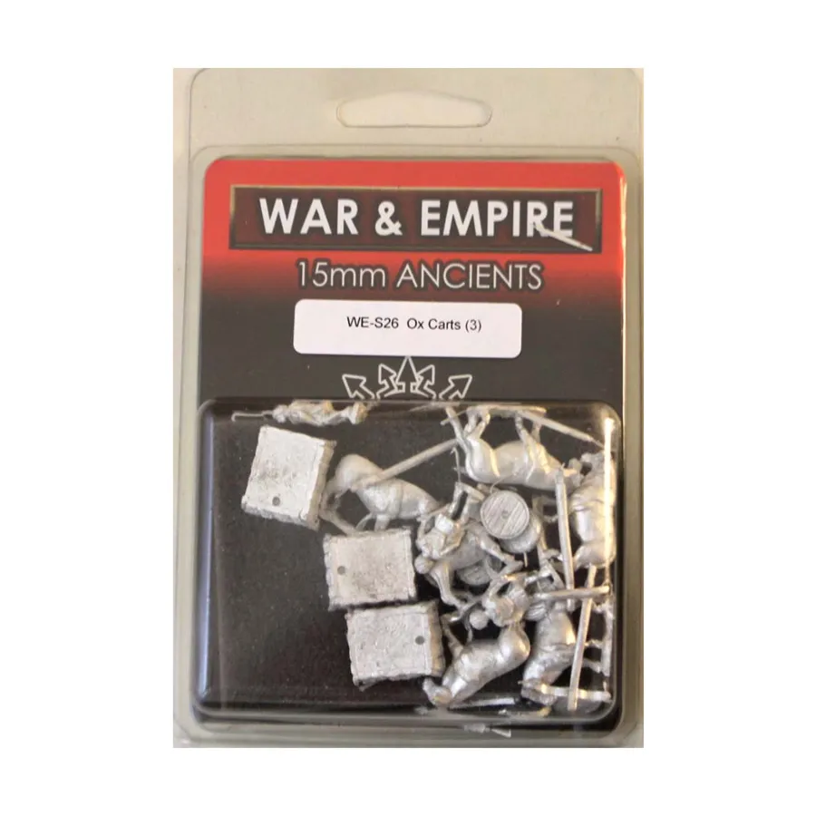 

Тележки с быками, War & Empire - Ancient Miniatures - Buildings & Accessories (15mm)