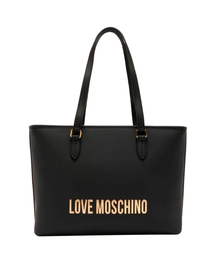 

Сумка Шоппер в современном стиле Moschino, черный