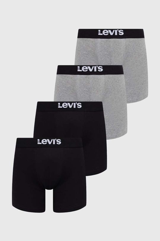 

4 упаковки боксеров Levi's, черный