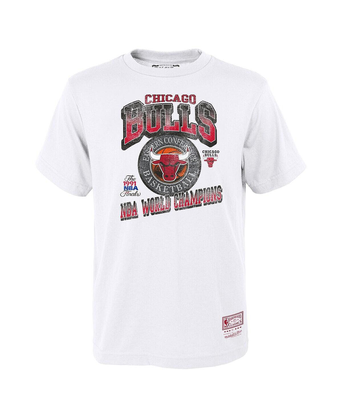 

Белая футболка Big Boys Chicago Bulls City of Champions Mitchell & Ness