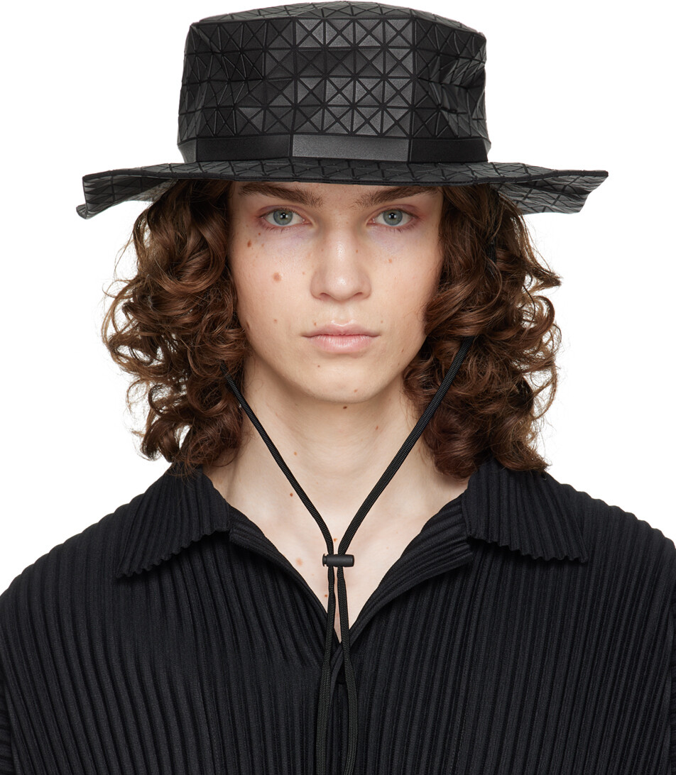 

Черная матовая шляпа Kuro Octagon Octagon BAO BAO ISSEY MIYAKE
