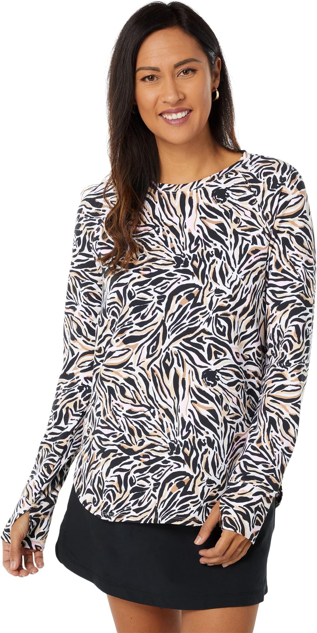 Пуловер Blythe UPF 50+ Lilly Pulitzer, цвет Onyx Can You Zee Me zee cat atlanta harness