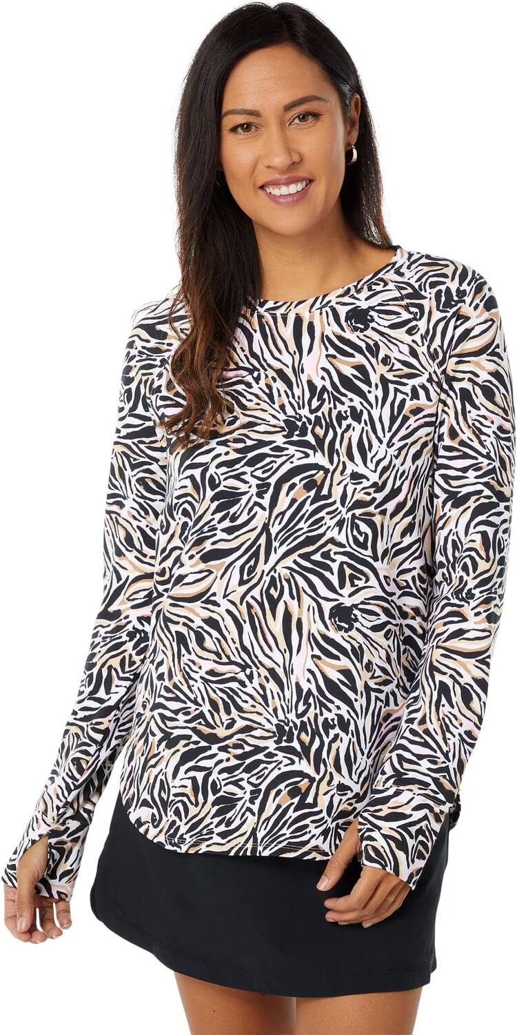 

Пуловер Blythe UPF 50+ Lilly Pulitzer, цвет Onyx Can You Zee Me