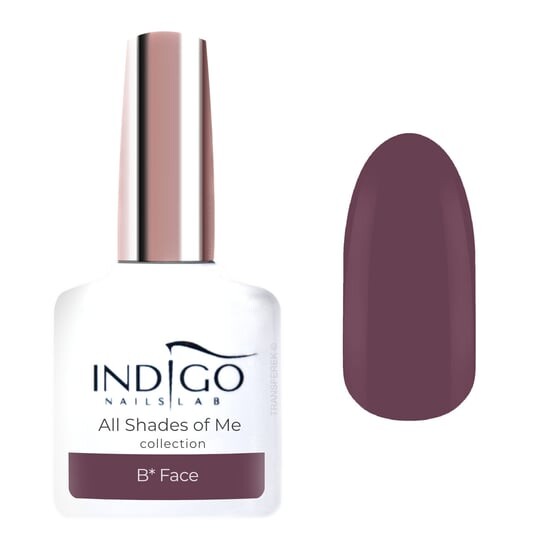 

Лак гибридный Indigo, B* Face, 7 мл