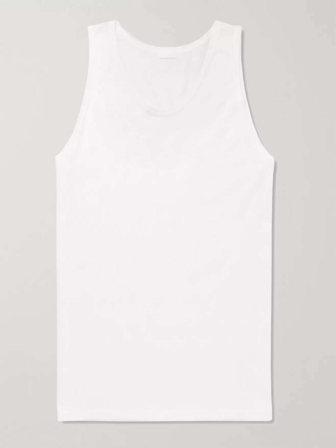 

Королевская классическая хлопковая майка Zimmerli, белый