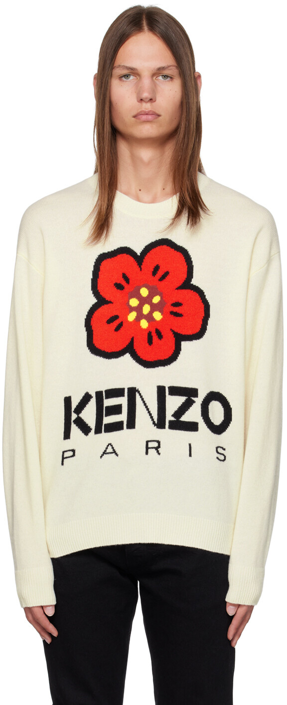 

Off-White Paris Свитер с цветочным узором боке Kenzo