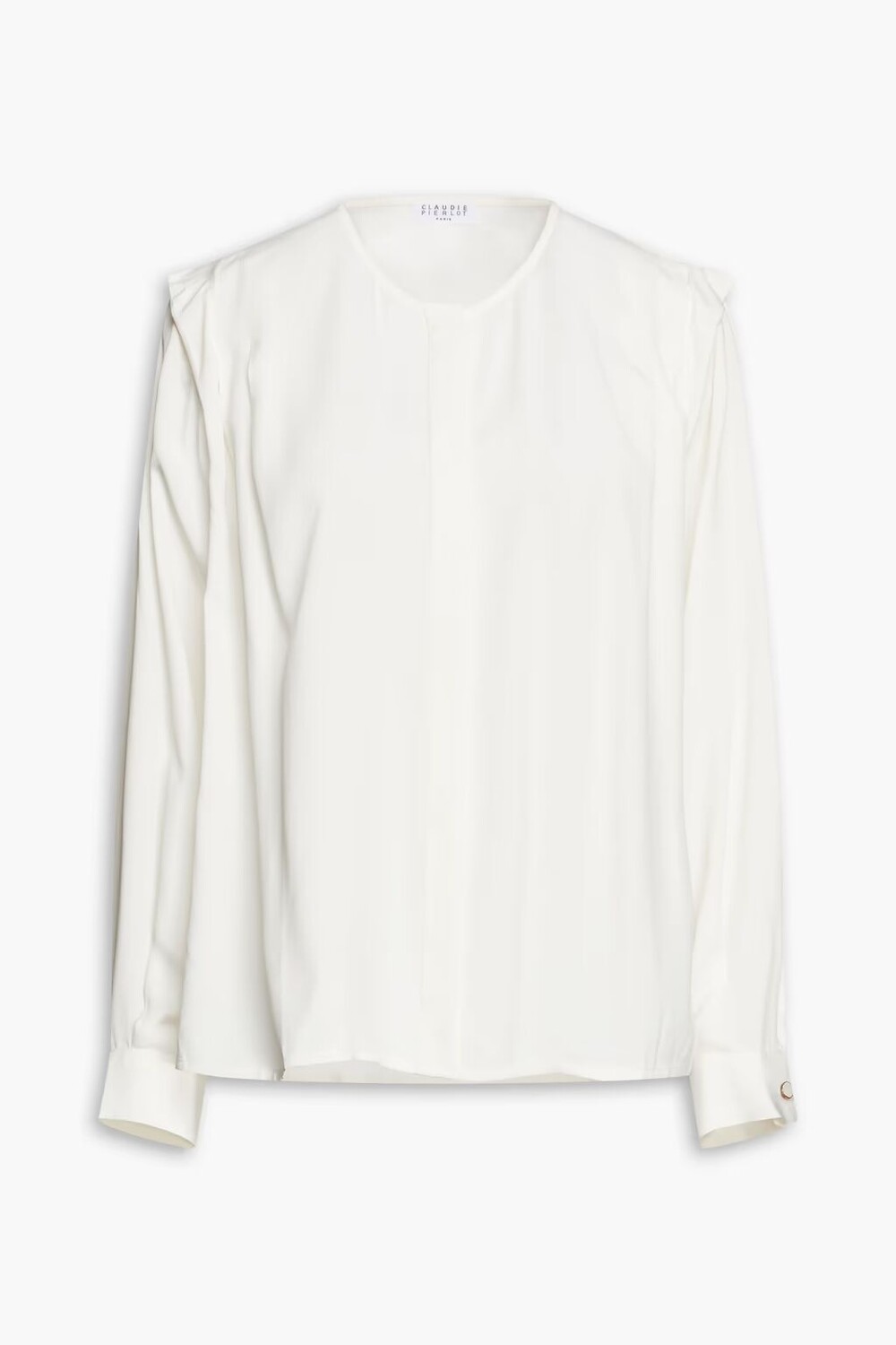

Топ из крепдешина Claudie Pierlot, экрю