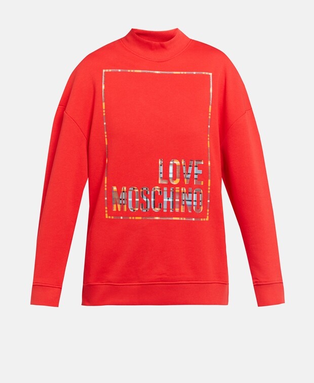 

Толстовка Love Moschino, красный