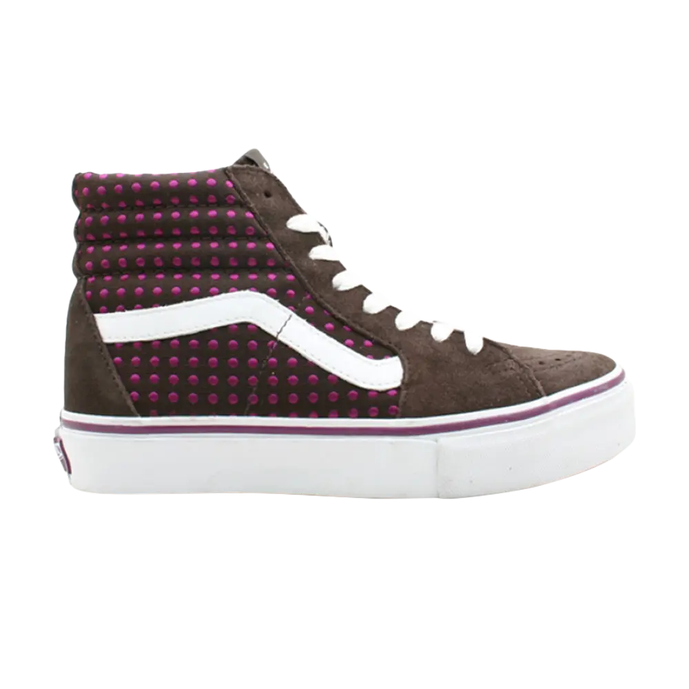 

Кроссовки Sk8 High Lx Vans, коричневый